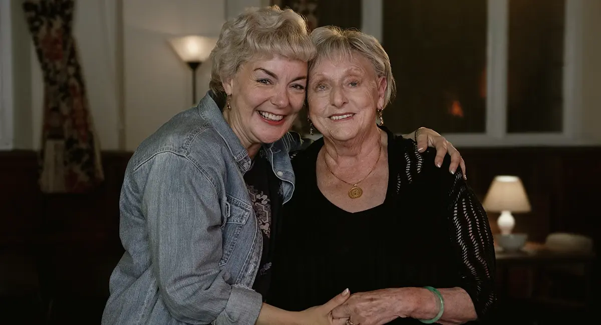 Sheridan Smith and Ann Ming.