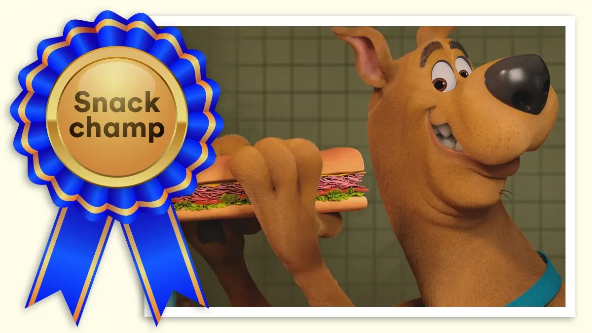 Scooby Doo: Best in Show for snack champ.