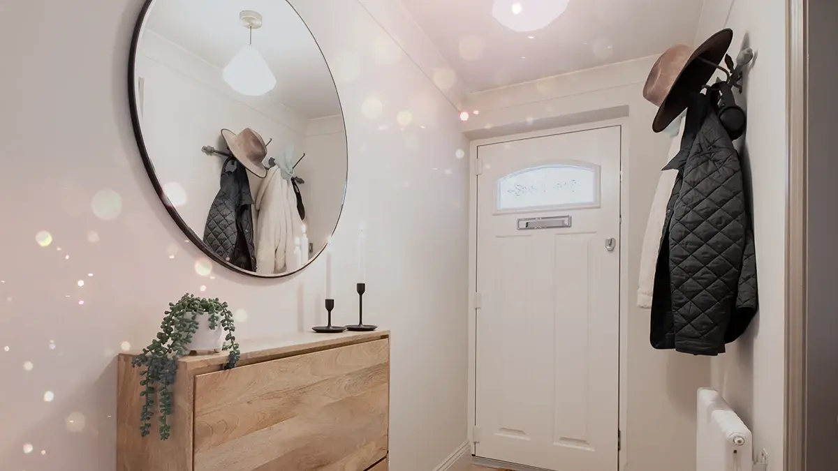 Avoid reflective surfaces and other decor items that can slow the signal.