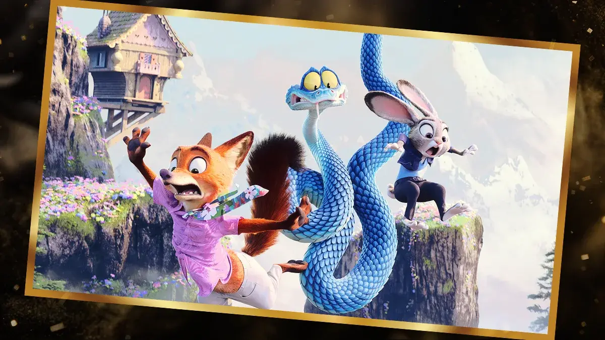 Oscar nominee Zootropolis 2, available in Apps > Disney+.