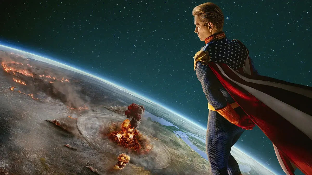 The fifth and final season of The Boys, coming to Virgin TV in 2026.