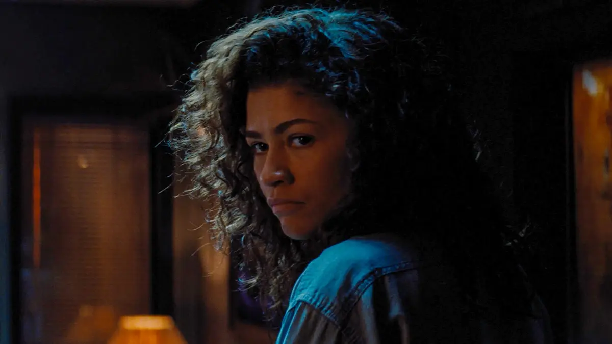 Zendaya as Rue Bennett in Euphoria.