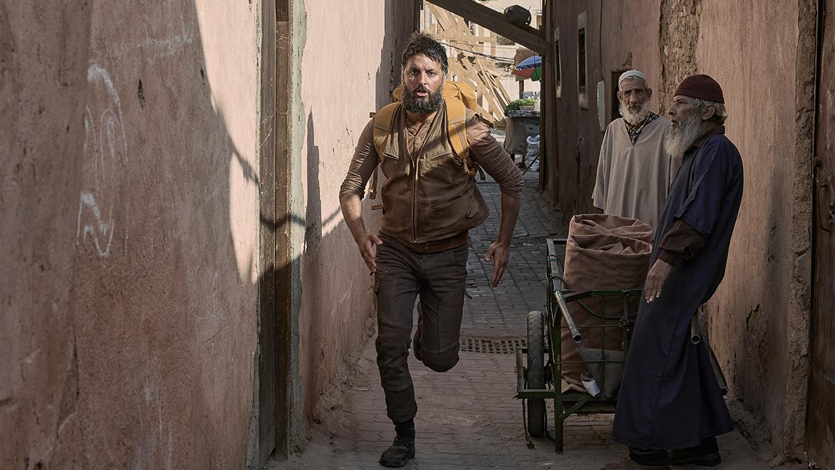 Filming took place across Morocco’s deserts and cities.