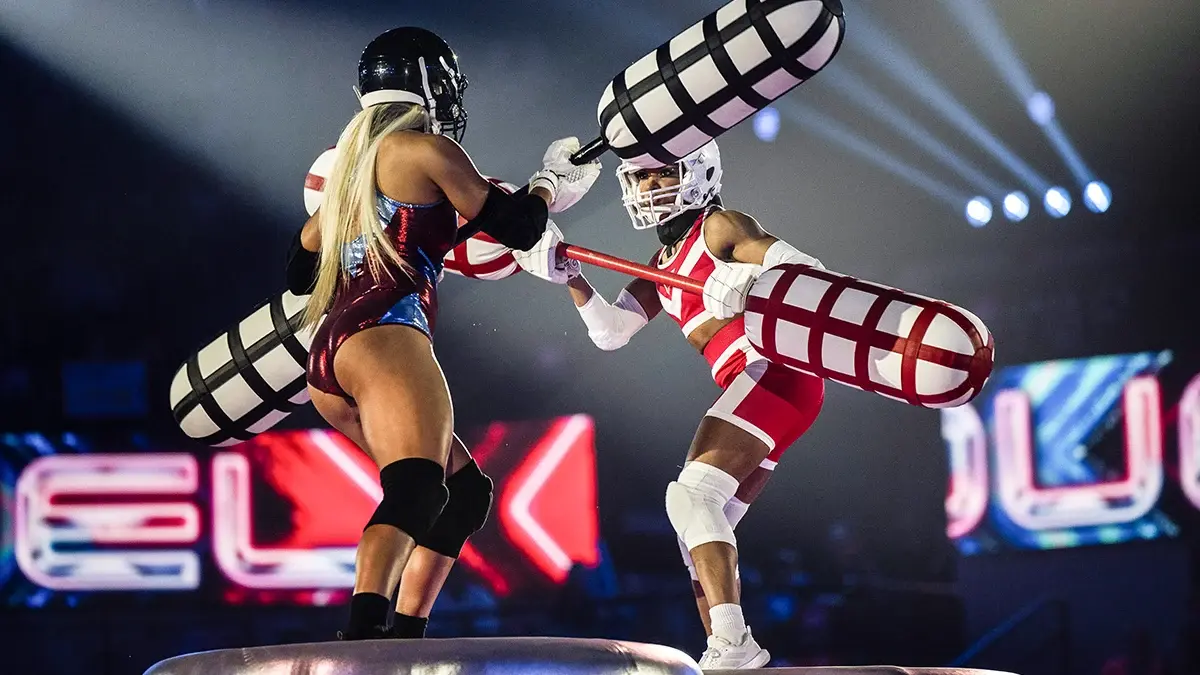 Stream Gladiators series 3 in Apps > BBC iPlayer now.