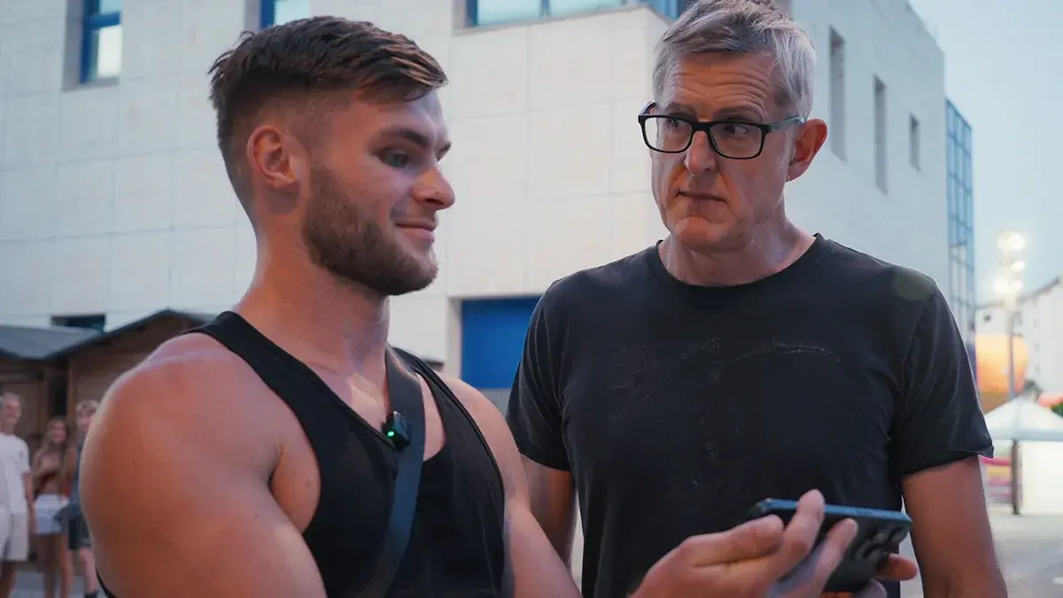 Louis Theroux: Inside The Manosphere, coming to Netflix in March.