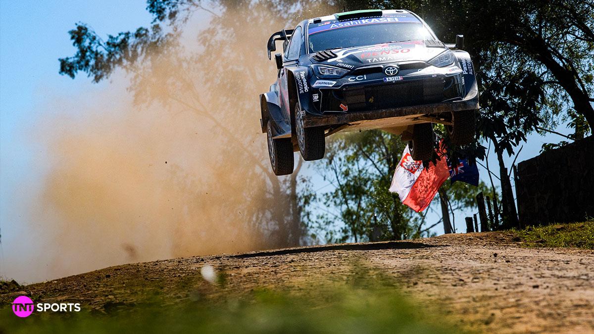 The World Rally Championship, live on TNT Sports this month.