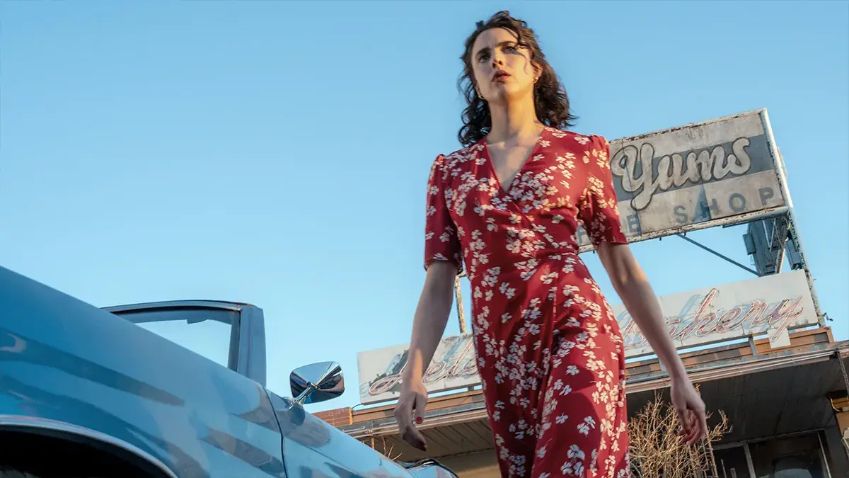Margaret Qualley in Honey Don’t! on Sky Cinema this month.