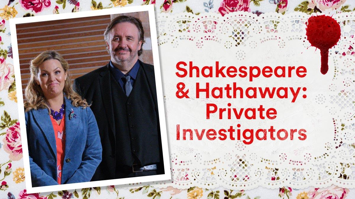 Stream series 5 of Shakespeare & Hathaway: Private Investigators in Apps > U or in U&Alibi on demand from Wednesday 24 September.