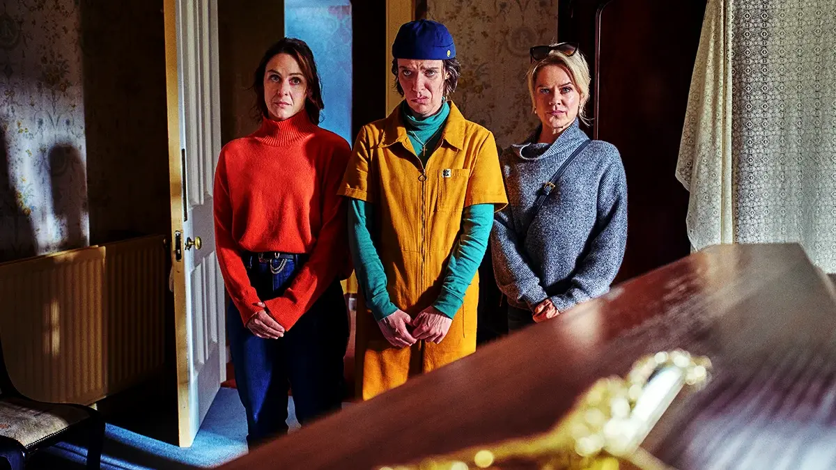 Watch How To Get To Heaven From Belfast on Netflix.