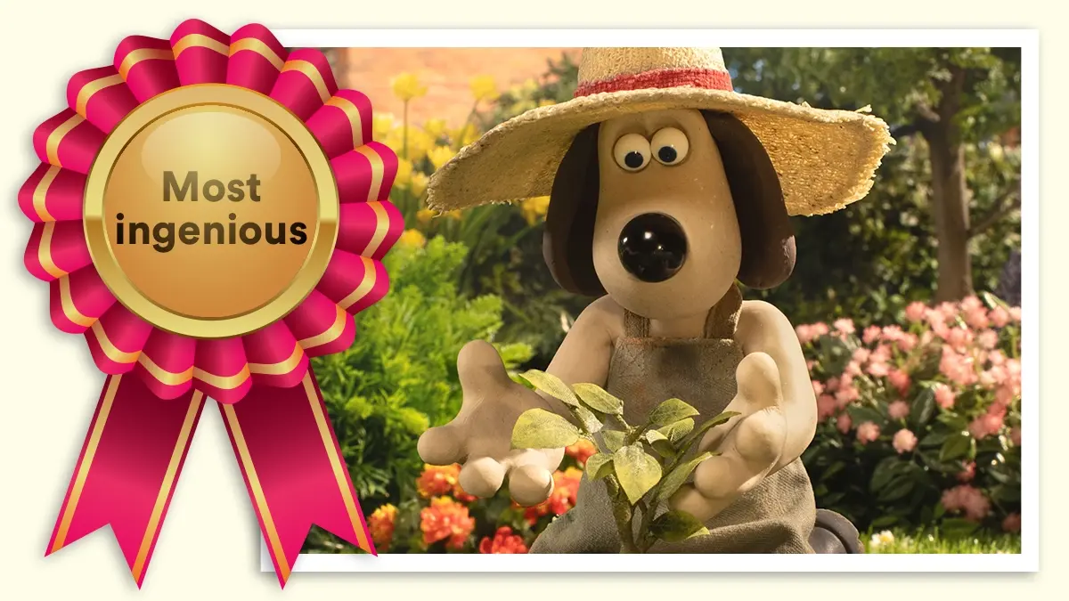 Gromit: Best in Show for most ingenious.