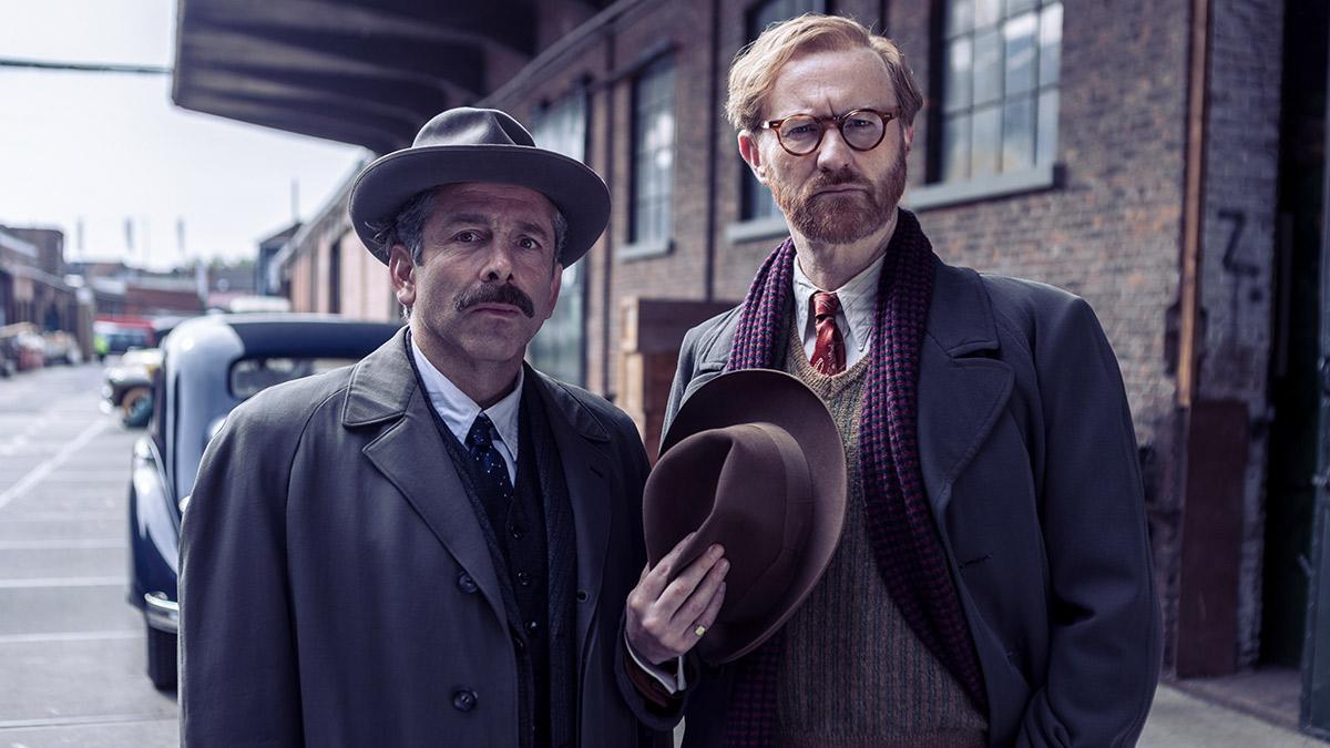 Elliot Levey and Mark Gatiss in Bookish, coming to U&Alibi on Wednesday 16 July.