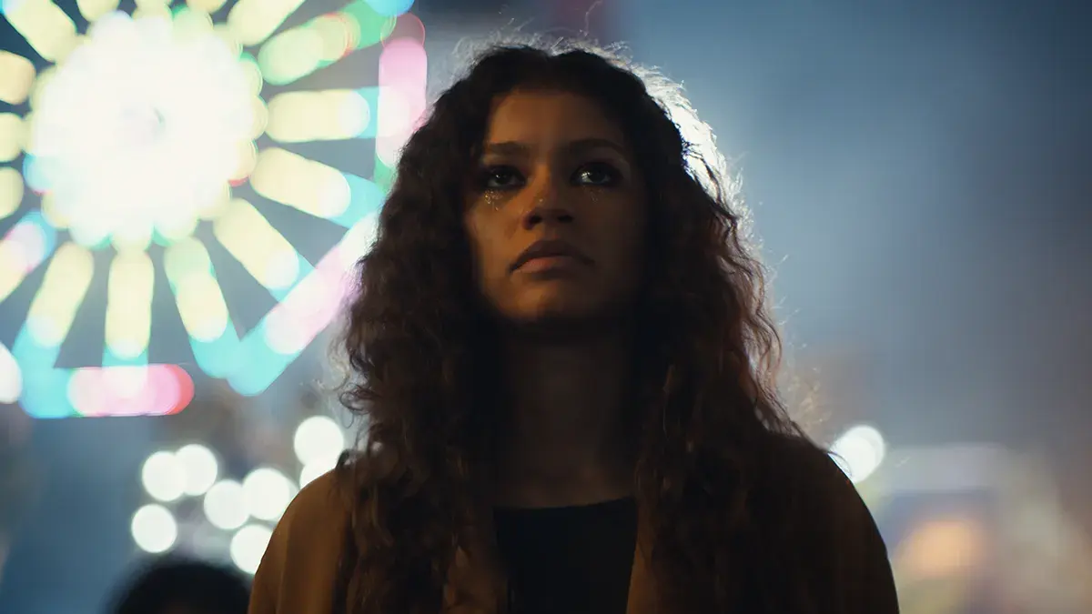 Euphoria, available on Sky Atlantic on Virgin TV from April 2026.