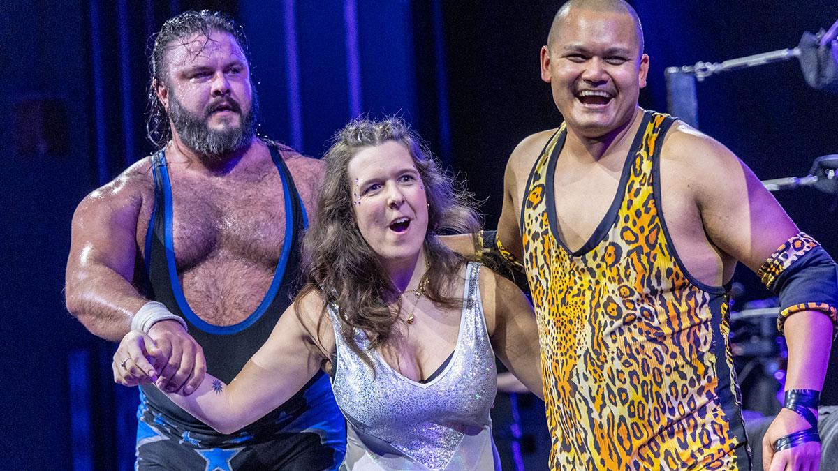 Rosie Jones steps into the ring in Clash Of The Comics.