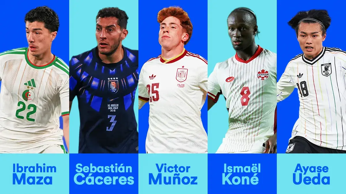 Five players who could make a splash at the 2026 FIFA World Cup. Watch it on Virgin TV.