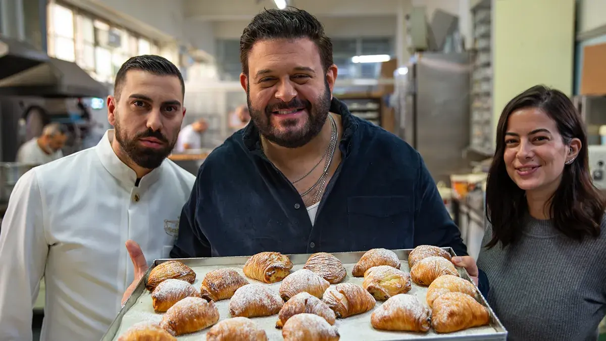Stream Adam Richman Eats Italy on Food Network this month.