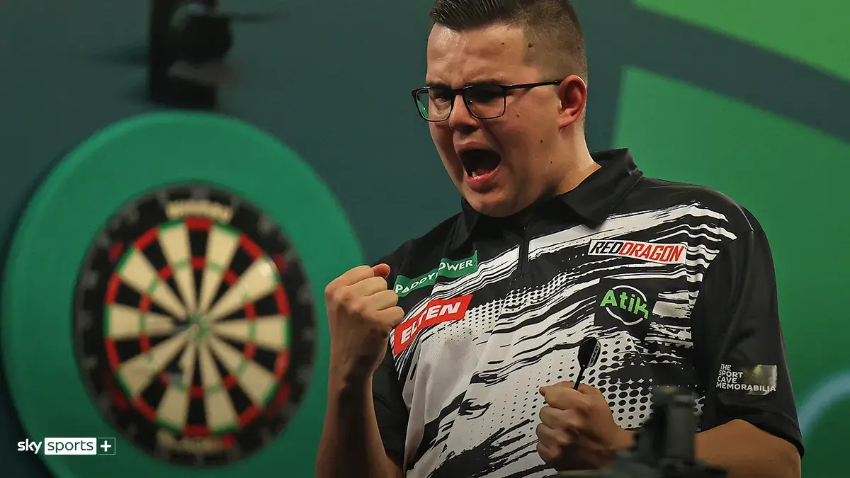 Darts action on Sky Sports this month.