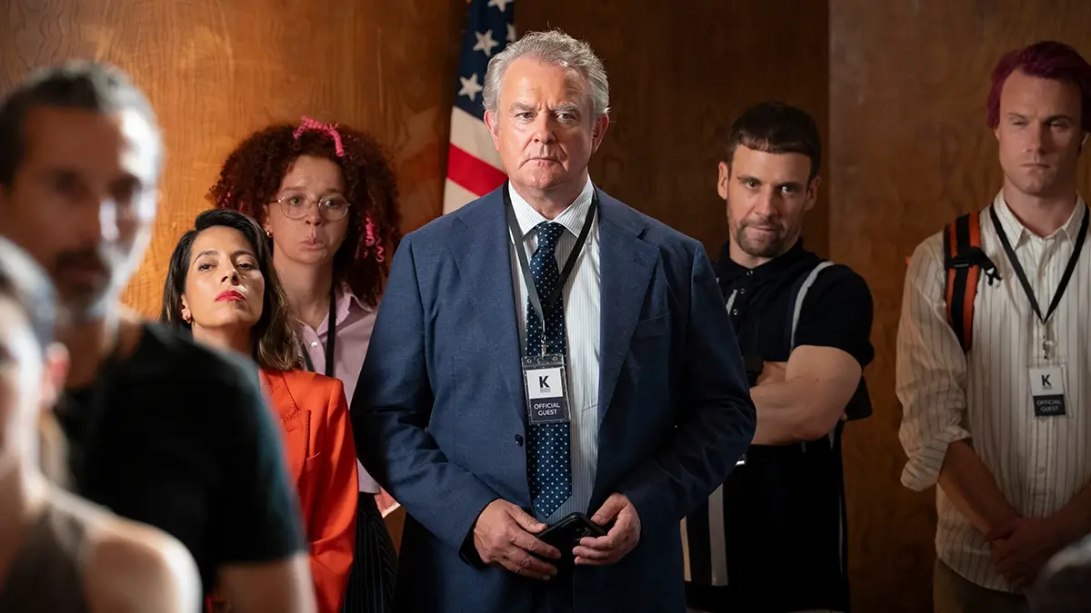 Hugh Bonneville as Ian Fletcher in Twenty Twenty Six. Stream it in Apps > BBC iPlayer.