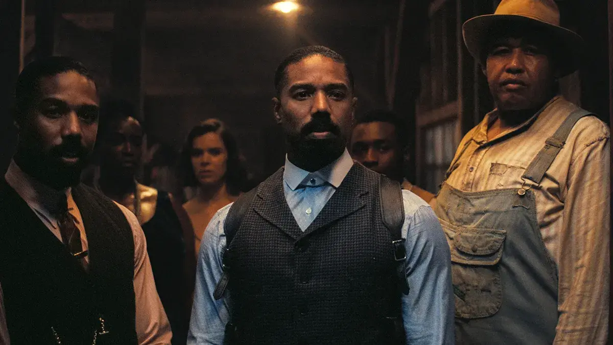Michael B Jordan in Sinners, available on Virgin Media Store now.