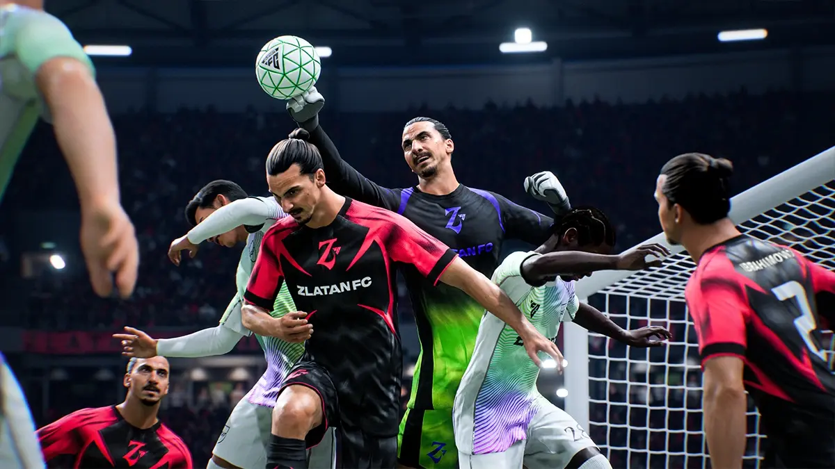A team of Zlatan Ibrahimovićes in Football Ultimate Team in EA Sports FC 26, available 26 September.