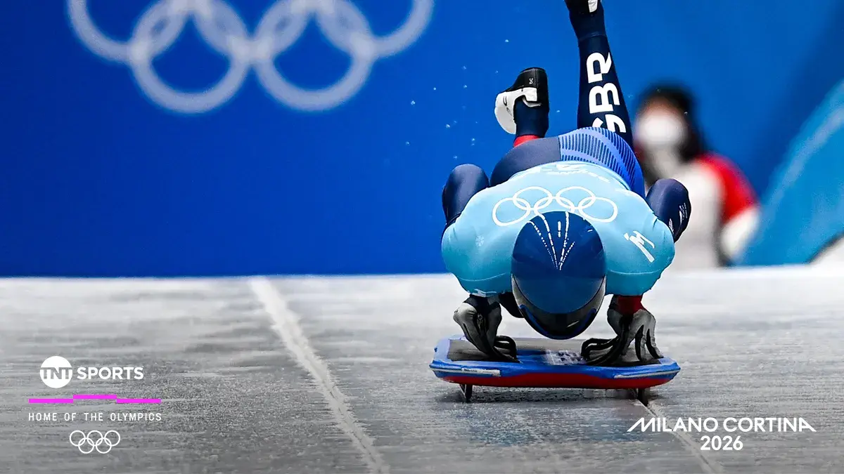 Skeleton in the Olympic Winter Games on Virgin TV.