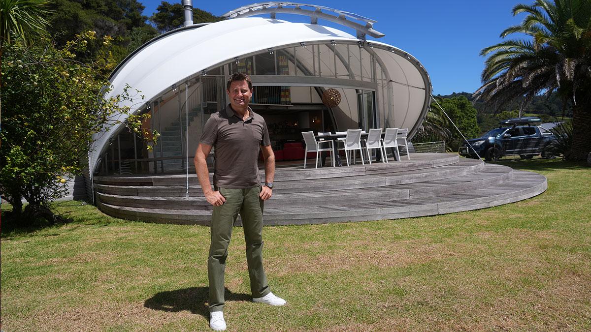 George Clarke in George Clarke’s Homes In The Wild, available to stream in Apps > Channel 4 from Thursday 2 October.
