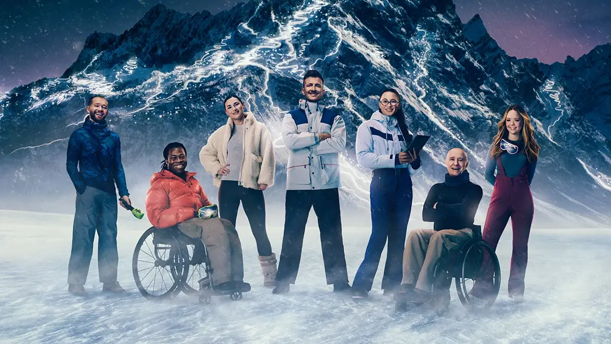 The Channel 4 team for the Paralympic Winter Games.