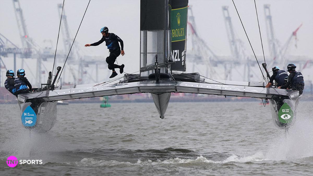 SailGP, live on TNT Sports this month.