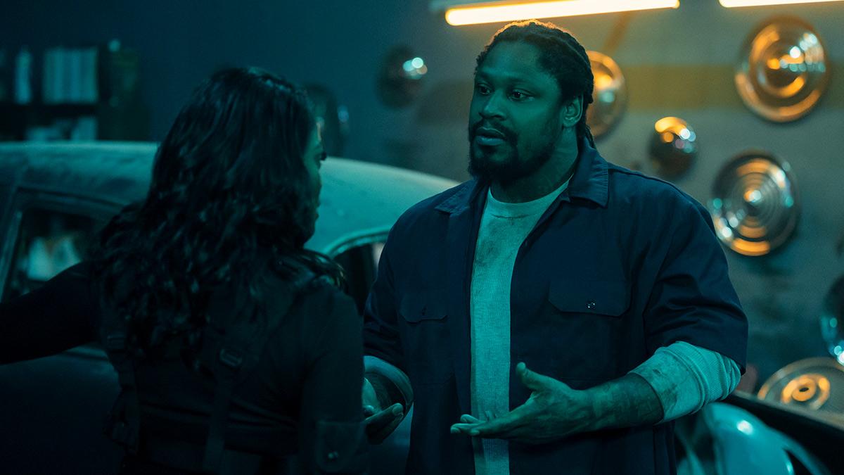 Roman Reigns in The Pickup, streaming in Apps > Prime Video this month.