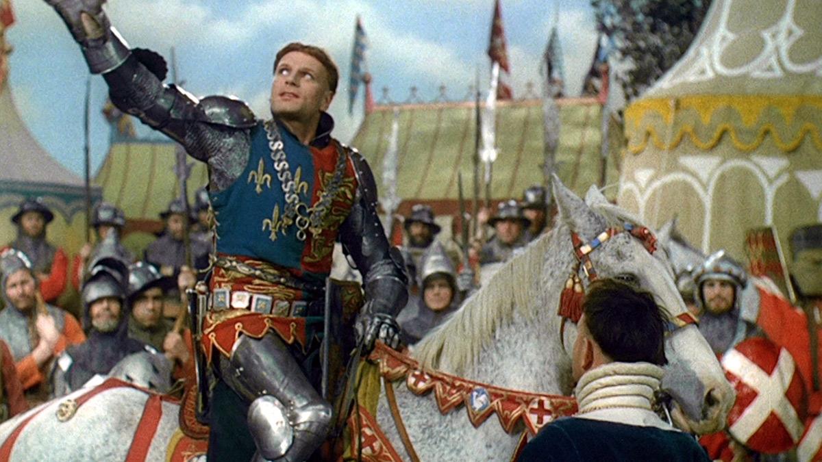 Laurence Olivier in Henry V, available on British Screen Classics.