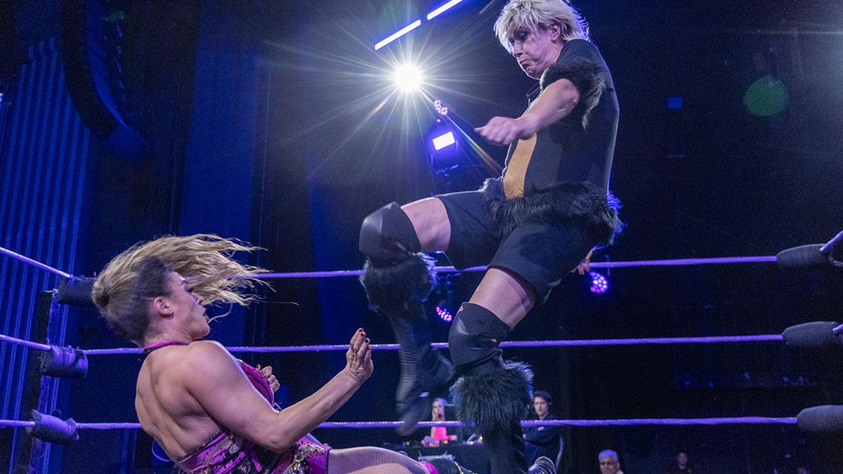 Maisie Adam steps into the ring in Clash Of The Comics.