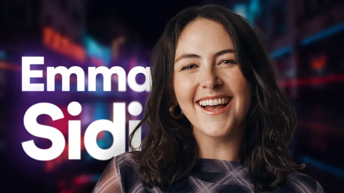 Emma Sidi, star of Sky One’s Saturday Night Live UK.