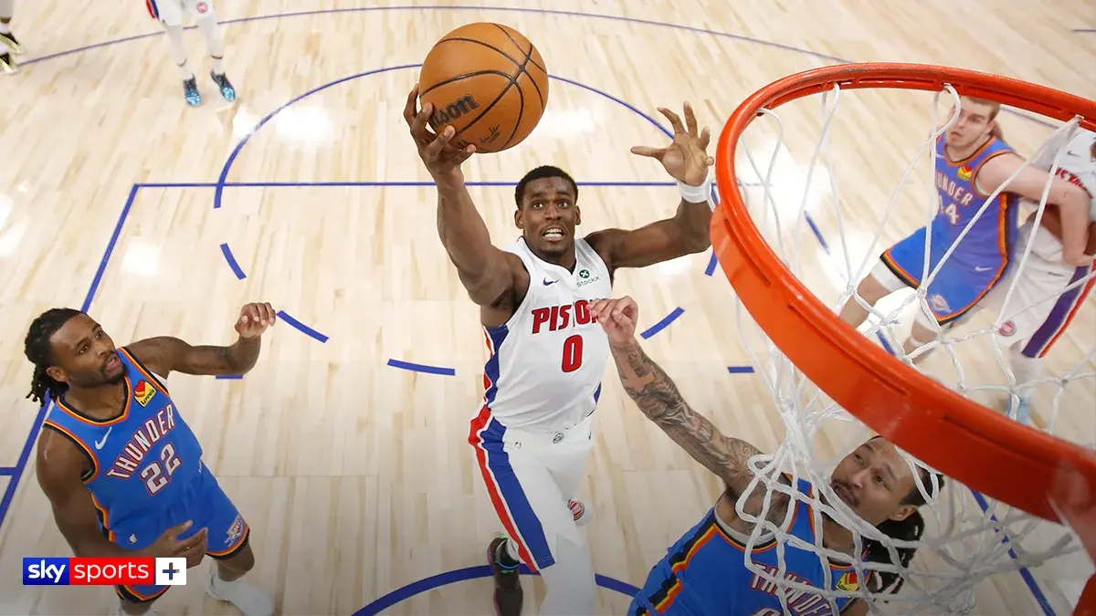 NBA action on Sky Sports this month.