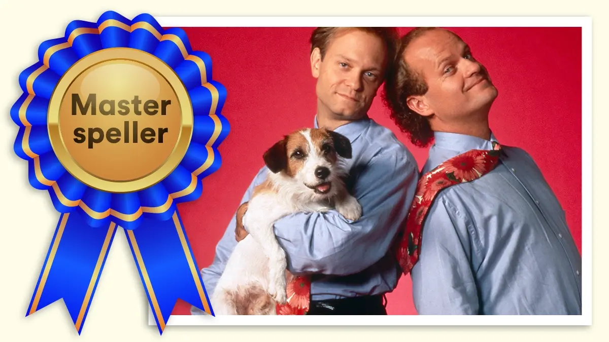 Eddie: Best in show for master speller.