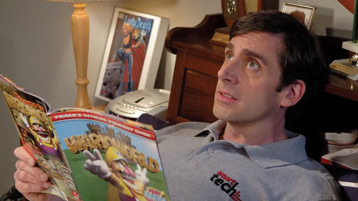 The 40-Year-Old Virgin, on Virgin TV Ultra HD this month.