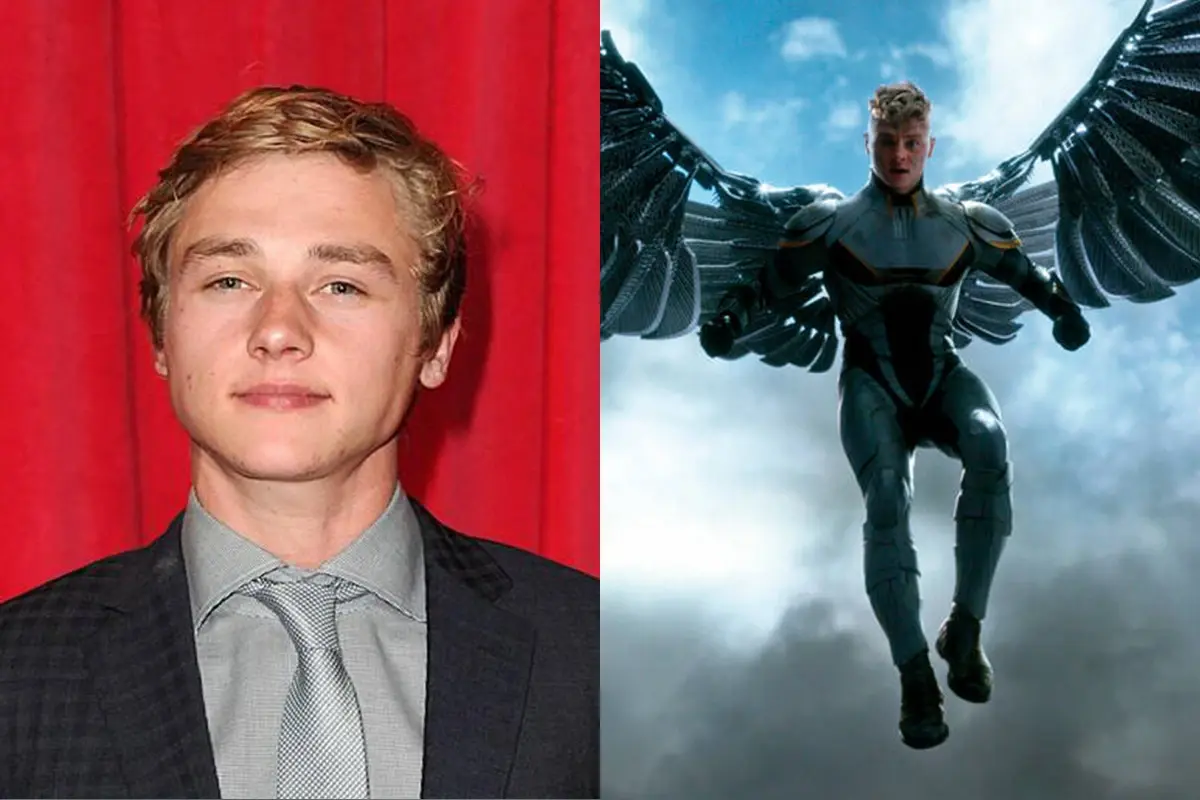 Ben Hardy as EastEnders’s Peter Beale and later as X-Men: Apocalypse’s Angel.