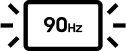 icon of a screen showcasing it's brightness.