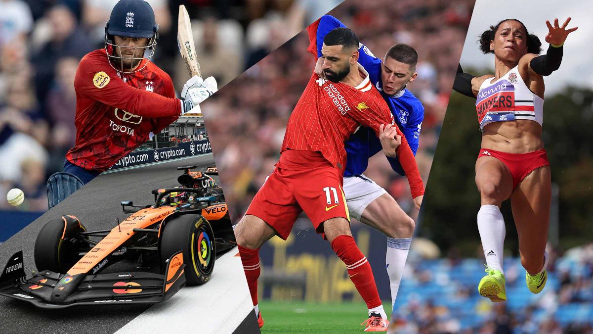 International cricket, Formula One, Premier League football and the World Athletics Championships, plus more live sport on TV this week.