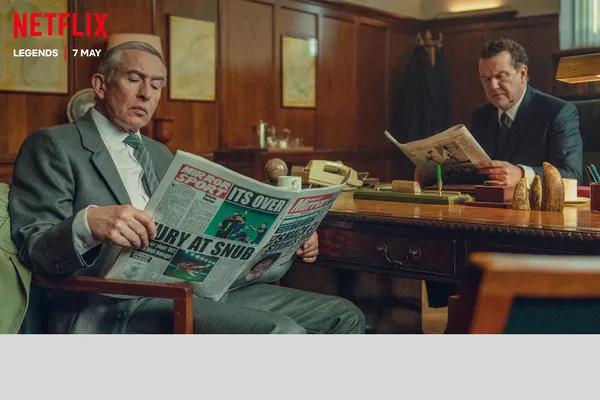 Steve Coogan stars in true crime drama Legends on Netflix.