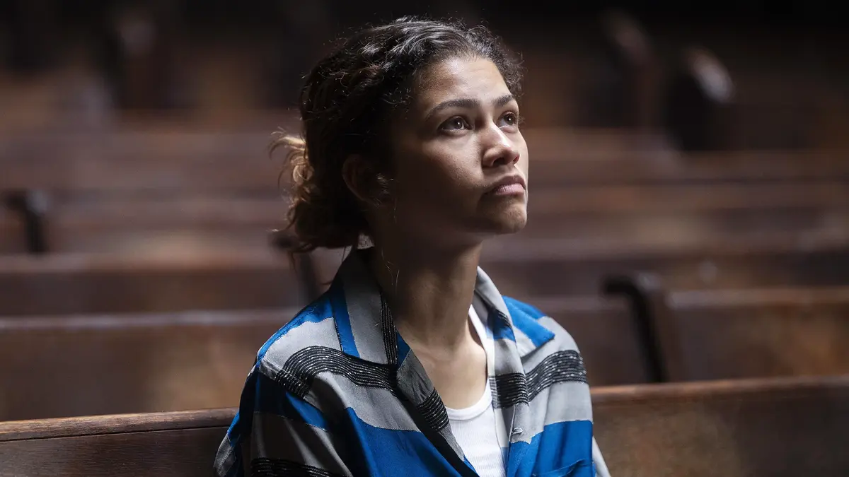 Zendaya in Euphoria, which returns for season 3 on Monday 13 April on Sky Atlantic.