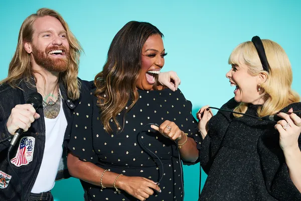 Sam Ryder, Alison Hammond and Paloma Faith in Your Song on Channel 4.