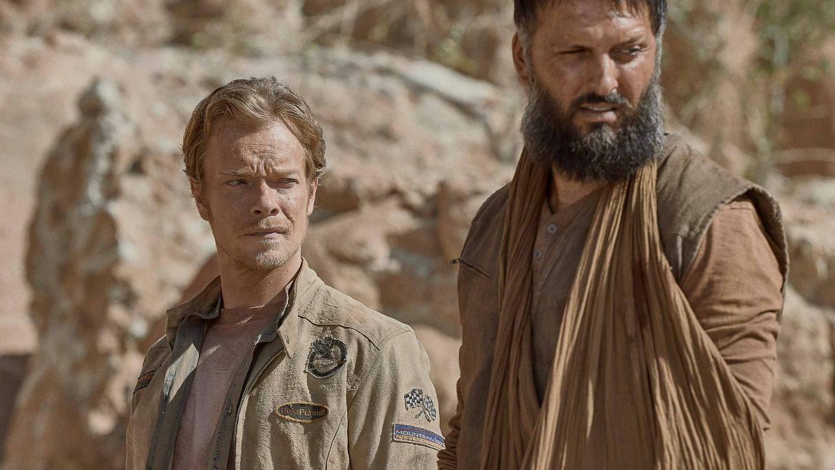 Alfie Allen and Shazad Latif in Atomic, coming to Sky Showcase on Thursday 28 August.