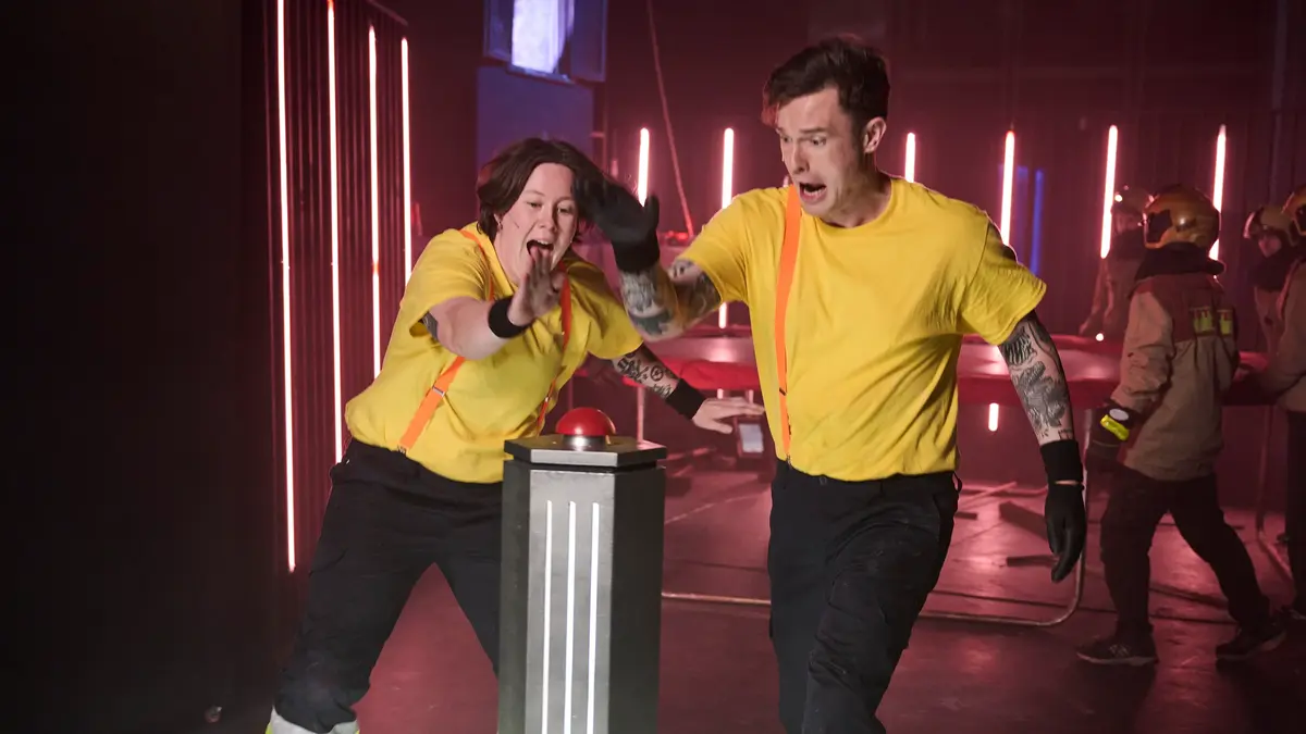 Watch comedians tackle escape rooms in The Way Out on U&Dave.