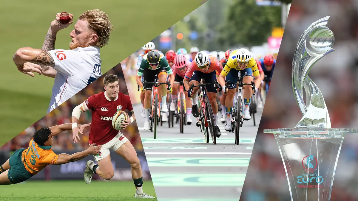 Test cricket, Lions rugby, the Tours de France and the Euro 2025 final – all this and more live sport on Virgin TV (23-30 July).