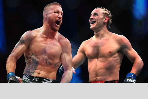 Paddy Pimblett v Justin Gaethje at UFC 324 on Virgin TV.