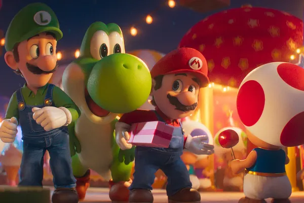 The Super Mario Galaxy Movie, available on Virgin Media Store.