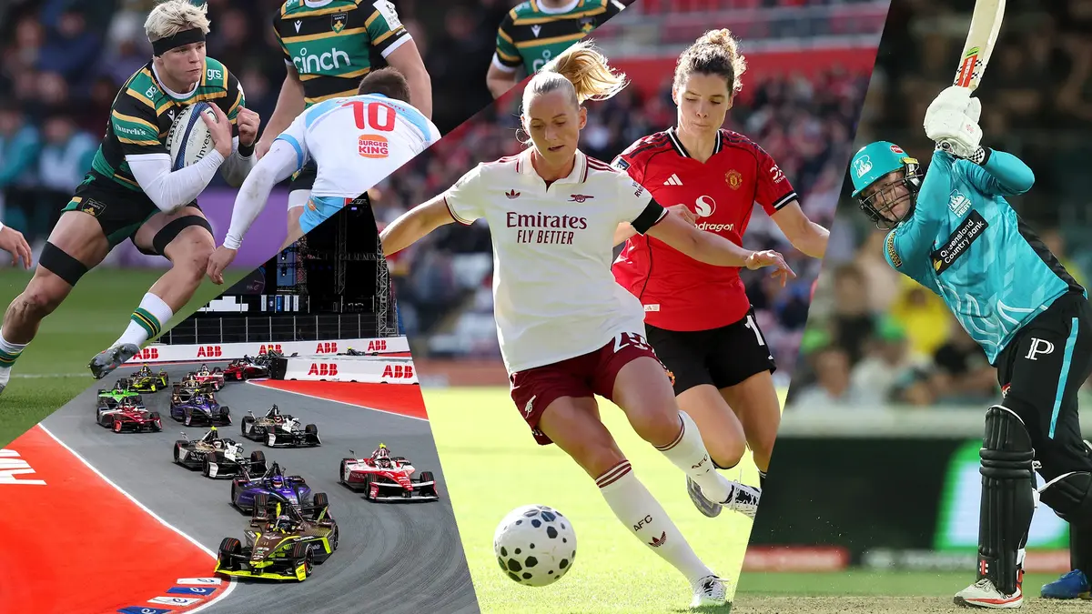 European Champions Cup rugby, Formula E motor racing, WSL football, T20 cricket and more on Virgin TV this week.