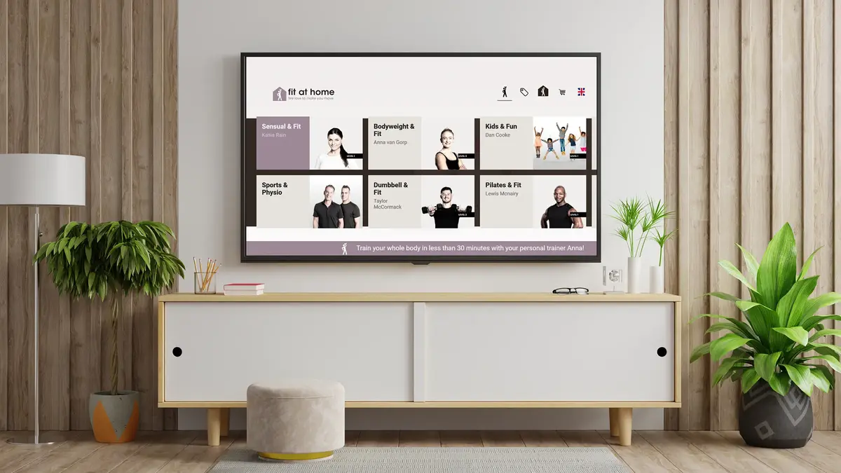 FIIT and Fit at Home on Virgin TV.