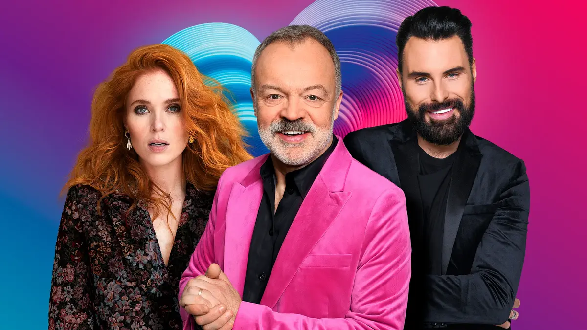 Angela Scanlon, Graham Norton and Rylan form the commentator line up for the Eurovision Song Contest 2026.