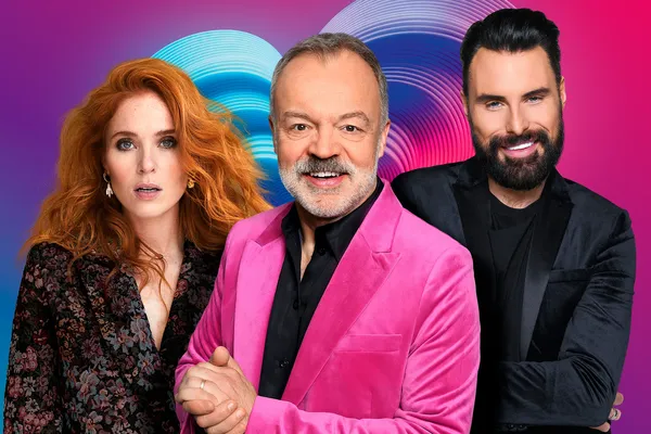 Angela Scanlon, Graham Norton and Rylan form the commentator line up for the Eurovision Song Contest 2026.