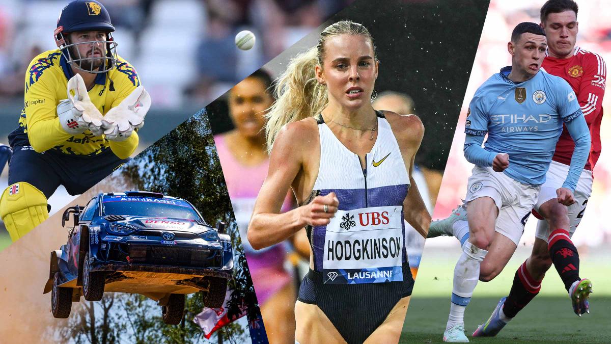 Men’s T20 Blast finals day, motorsport, The World Athletics Championships andthe Manchester derby in the Premier League, plus more live sport to watch on TV this week.